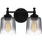 Quoizel Jenson Bath 2 Lights Matte Black JEN8614MBK - alternate 1